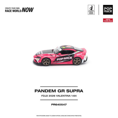 (Pre-Order)(PR640547) Pop Race PANDEM GR Supra FDJ2 Valentina Piaz