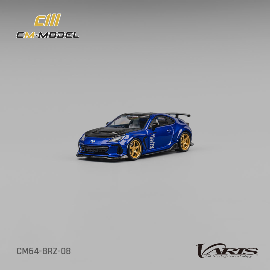 (Pre-Order) (CM64-BRZ-08) Subaru BRZ Varis Widebody - Blue