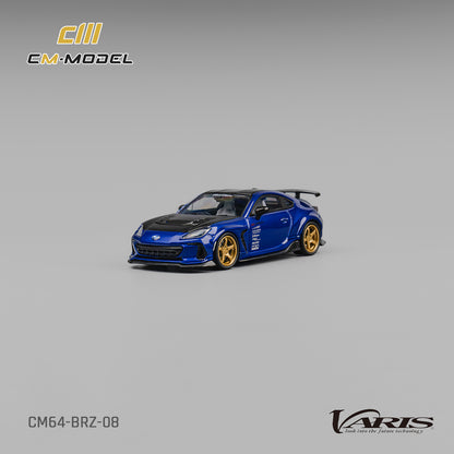 (Pre-Order) (CM64-BRZ-08) Subaru BRZ Varis Widebody - Blue