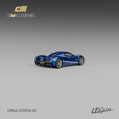 (CM64-Utopia-02) Pagani Utopia Metallic (Metallic Blue)