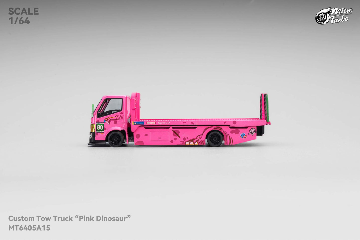 (MT6405A15) Microturbo Custom Hauler - Pink Dino (Roxy)