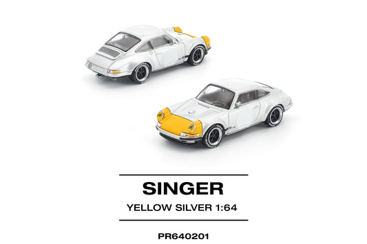 (Pre-Order) (PR640201) SINGER 911 SCCS HOMAGE YELLOW/SILVER