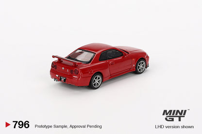 (MGT00796) Nissan Skyline GT-R (R34) V-Spec Active Red