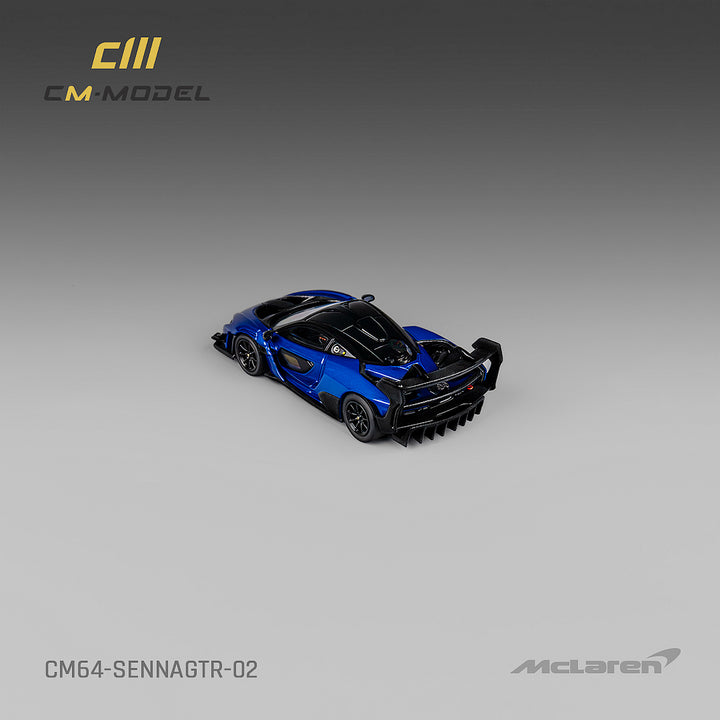 (CM64-SennaGTR-02) Mclaren Senna GTR (Blue)