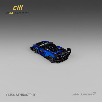 (CM64-SennaGTR-02) Mclaren Senna GTR (Blue)
