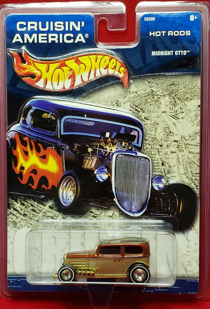 Hot Wheels Midnight Otto Marrone 2019 - Fuoriscatola - Da Multipack - Diecast 1:64