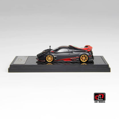 (Pre-Order)(LCD64041-MBCI) Pagani Imola (Matt Black Carbon with Italian Flag)