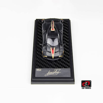 (Pre-Order)(LCD64041-MBC) Pagani Imola (Matt Black Carbon)