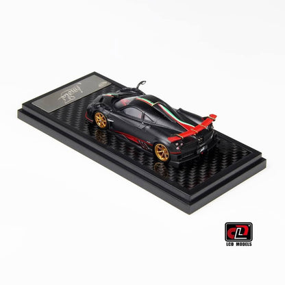(Pre-Order)(LCD64041-MBCI) Pagani Imola (Matt Black Carbon with Italian Flag)