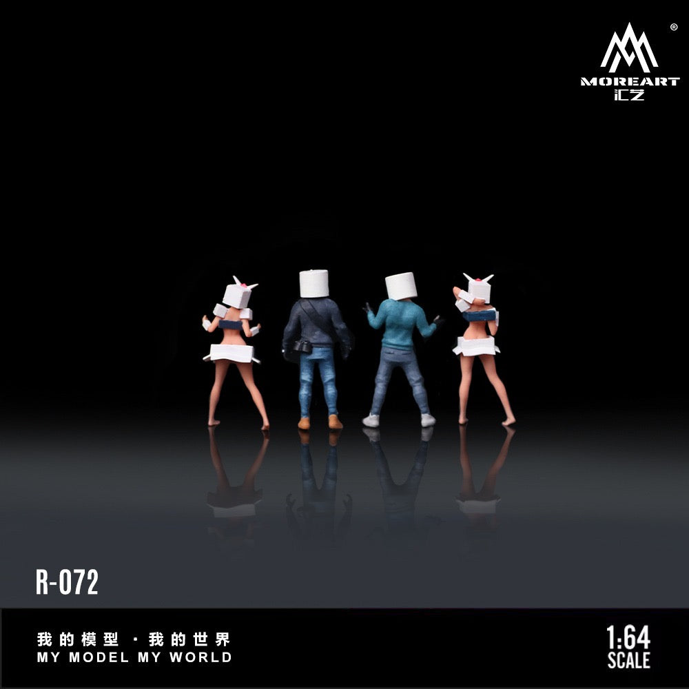 (Pre-Order) (MO223072) Personalised Mask Figure Set Resin