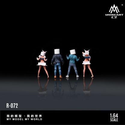 (Pre-Order) (MO223072) Personalised Mask Figure Set Resin