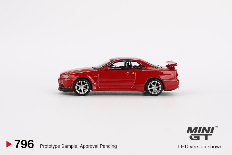 (MGT00796) Nissan Skyline GT-R (R34) V-Spec Active Red