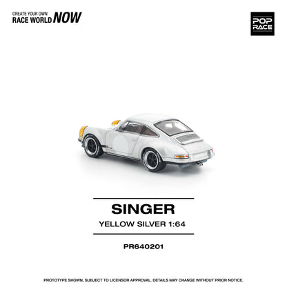 (Pre-Order) (PR640201) SINGER 911 SCCS HOMAGE YELLOW/SILVER