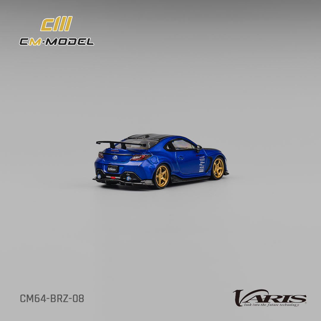 (Pre-Order) (CM64-BRZ-08) Subaru BRZ Varis Widebody - Blue