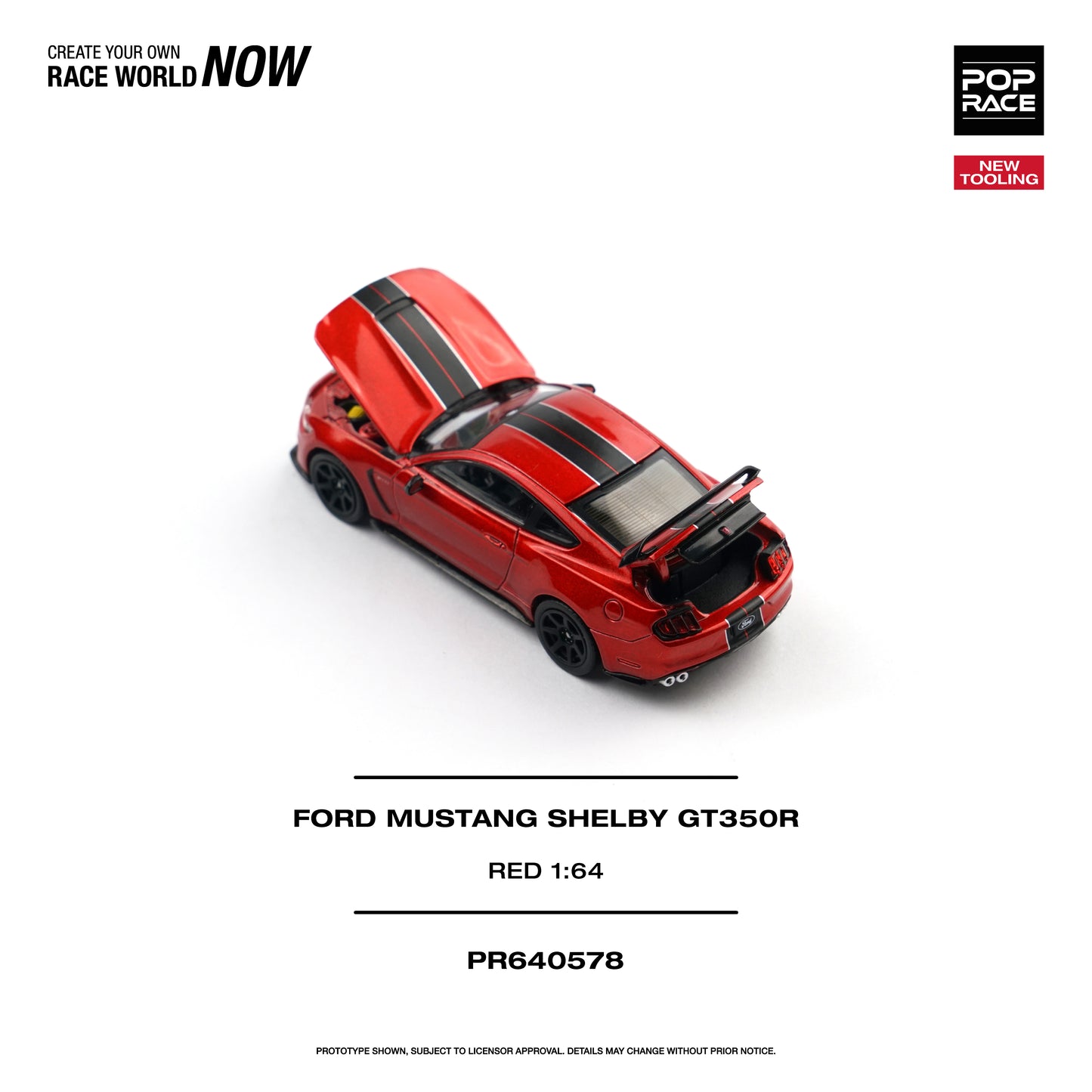 (Pre-Order) (PR640578) FORD MUSTANG SHELBY GT350R