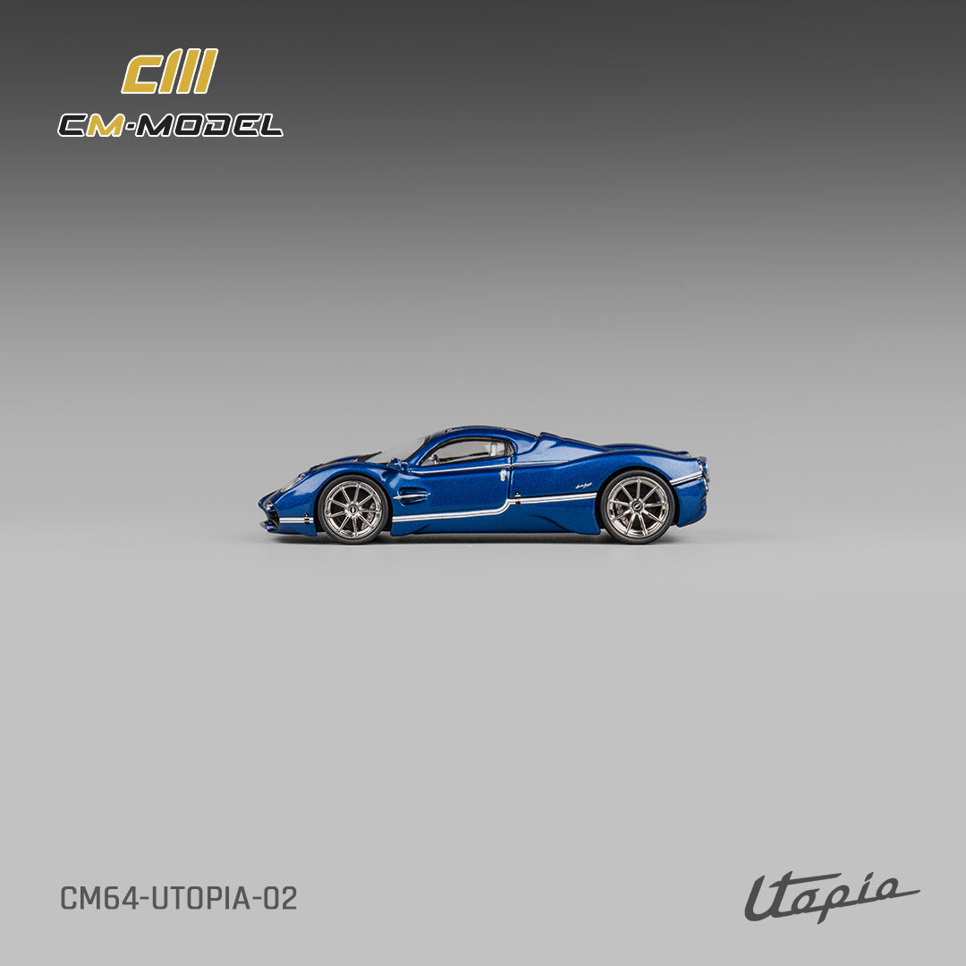(CM64-Utopia-02) Pagani Utopia Metallic (Metallic Blue)