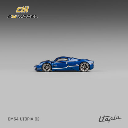 (CM64-Utopia-02) Pagani Utopia Metallic (Metallic Blue)