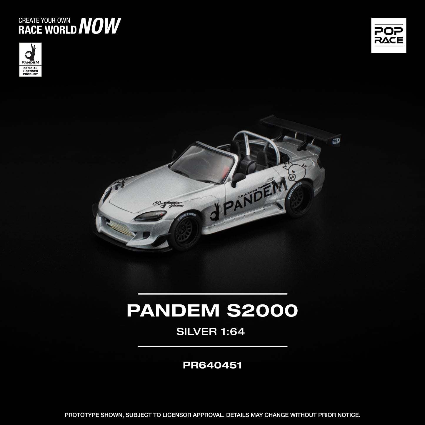 (Pre-Order) (PR640451) PANDEM S2000 SILVER
