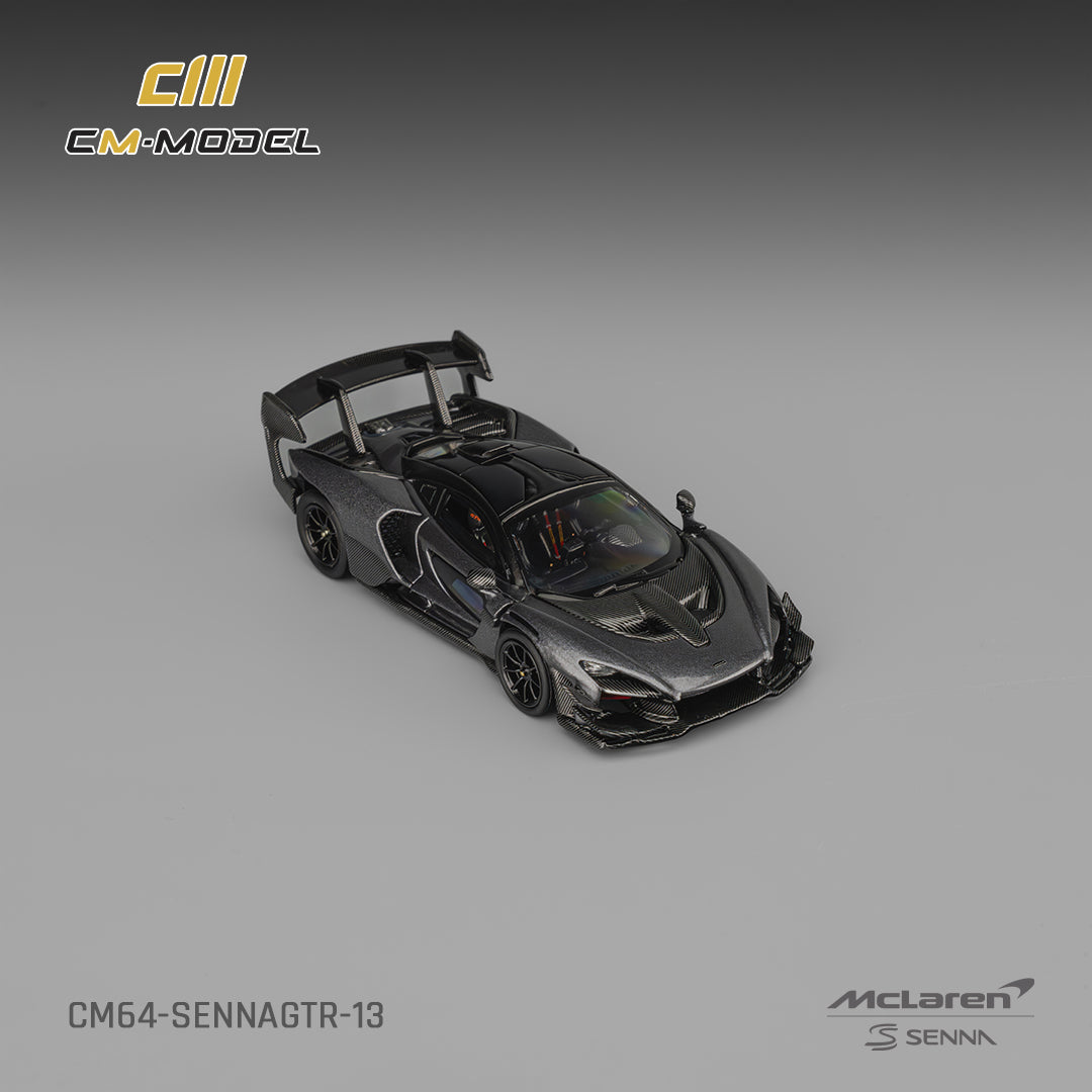 (CM64-SennaGTR-13) Mclaren SennaGTR - Dark Gray