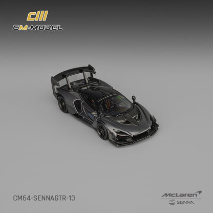 (CM64-SennaGTR-13) Mclaren SennaGTR - Dark Gray