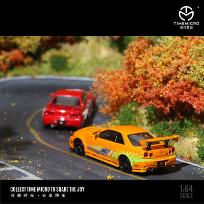 (TM643435 & TM643436) Nissan Skyline GTR34