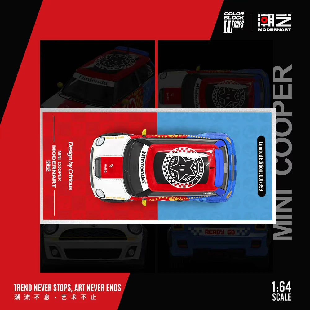 (MD643645) Mini Cooper - Super Mario Livery