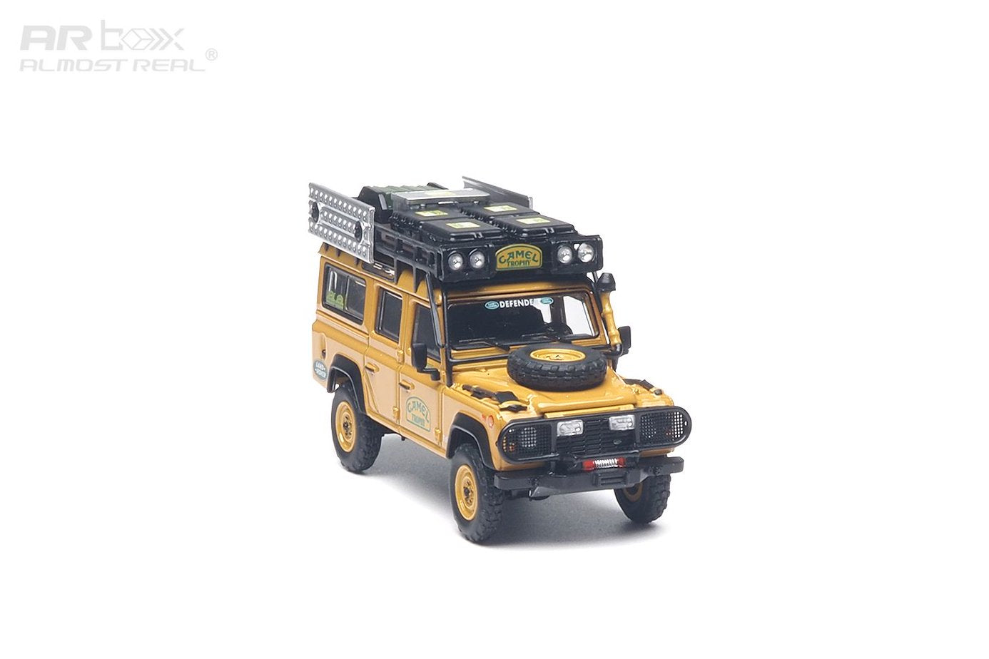 A Land Rover Defender 110 "Camel Trophy" Support Unit Sabah-Malaysia from 1993, from ARbox Almost Real - Top Left View