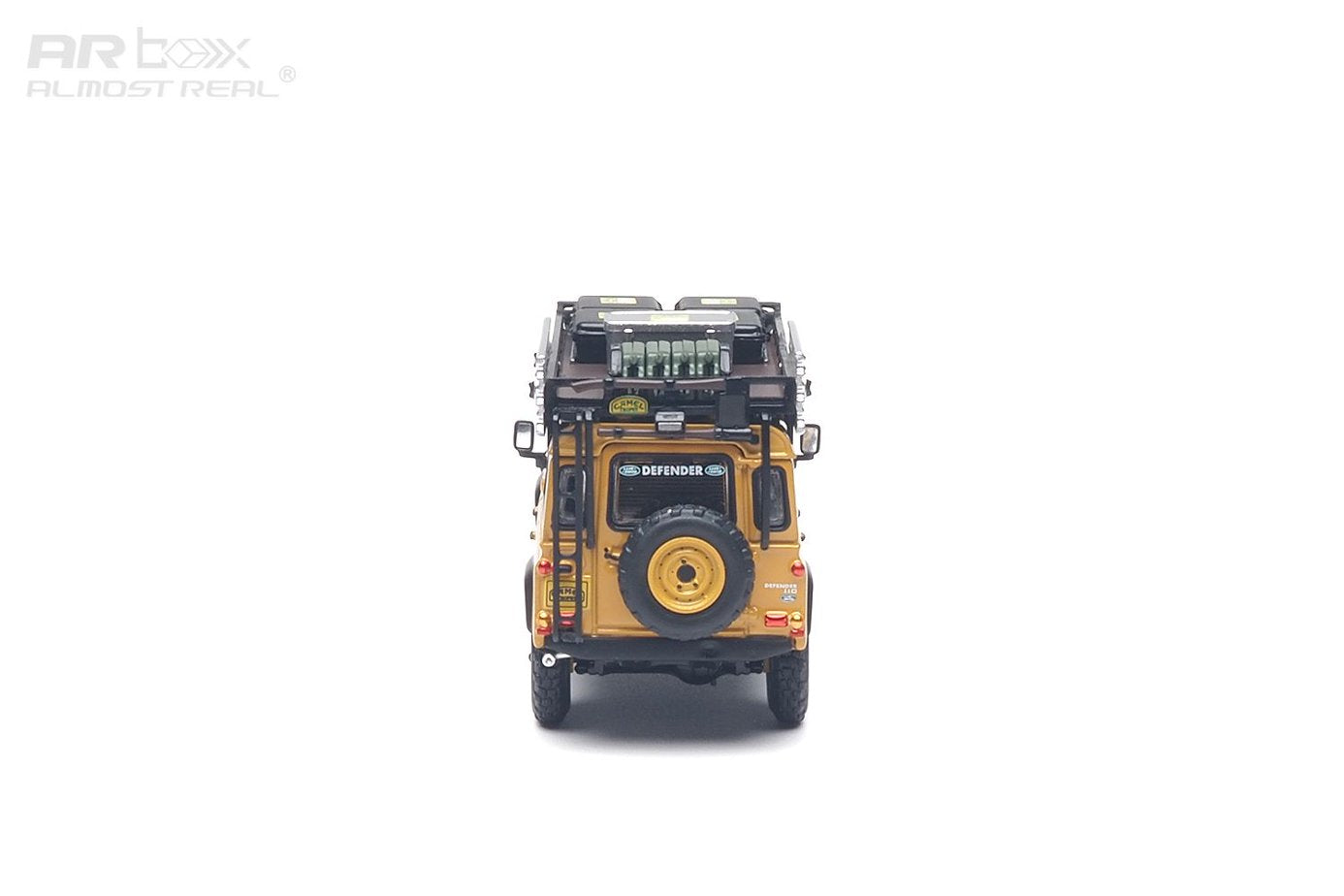 A Land Rover Defender 110 "Camel Trophy" Support Unit Sabah-Malaysia from 1993, from ARbox Almost Real - Rear View