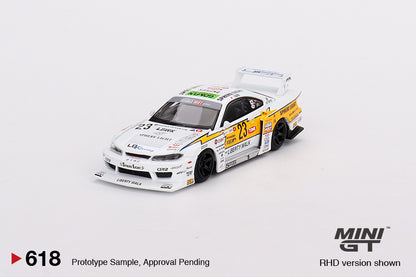 (MGT00618-BL) - Nissan LB-Super Silhouette S15 SILVIA #23 2022 Goodwood Festival of Speed