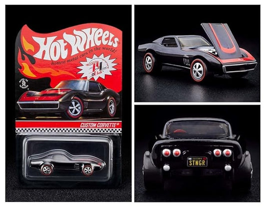Hot Wheels - Custom Corvette (Red Line Club)