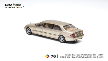 (Pre-Order)(620412001) AR Box - Mercedes-Benz S-Class Pullman - 2002 - Gold