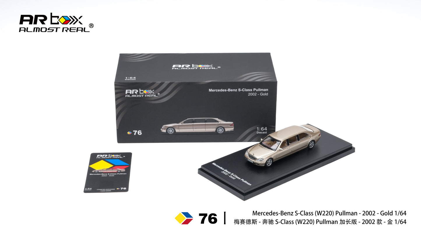 (Pre-Order)(620412001) AR Box - Mercedes-Benz S-Class Pullman - 2002 - Gold