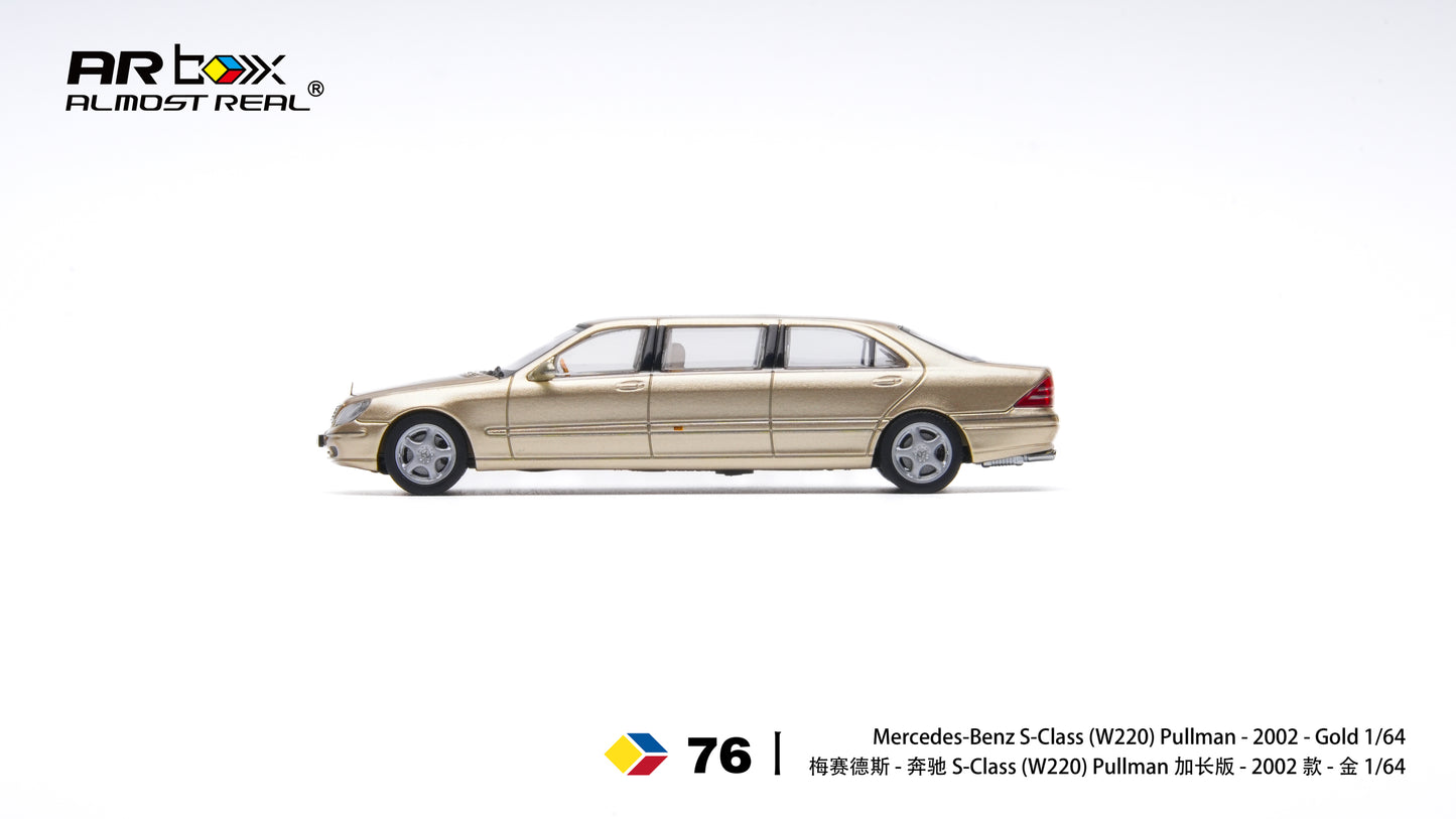 (Pre-Order)(620412001) AR Box - Mercedes-Benz S-Class Pullman - 2002 - Gold