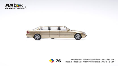 (Pre-Order)(620412001) AR Box - Mercedes-Benz S-Class Pullman - 2002 - Gold