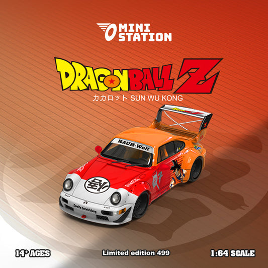 (Fullfillment) Mini Station - RWB 964 Dragon Ball Z livery - Sun Wu Kong (White | Red)