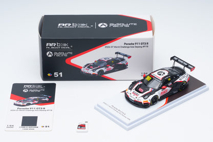 (Pre-Order)(640004111) AR Box - Porsche 911 GT3 R - 2026 GT World Challenge Asia Sepang #918