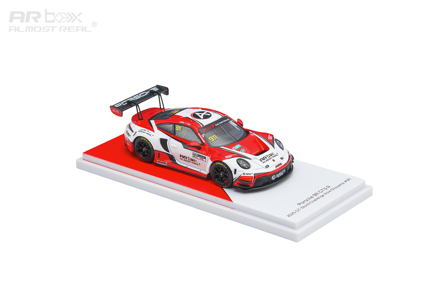 (Pre-Order) (640009001) AR Box - Porsche 911 GT3 R 2025 GT World Challenge Asia Okayama #911