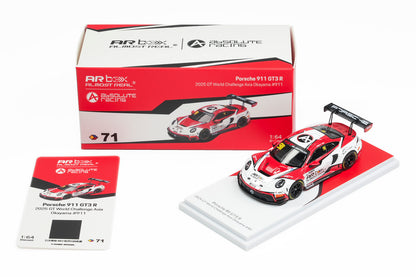 (Pre-Order) (640009001) AR Box - Porsche 911 GT3 R 2025 GT World Challenge Asia Okayama #911