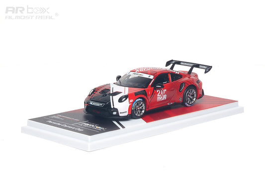 640010001 AR Box Porsche 911 Cup Asia 2026 1:64 Scale Diecast - Side View