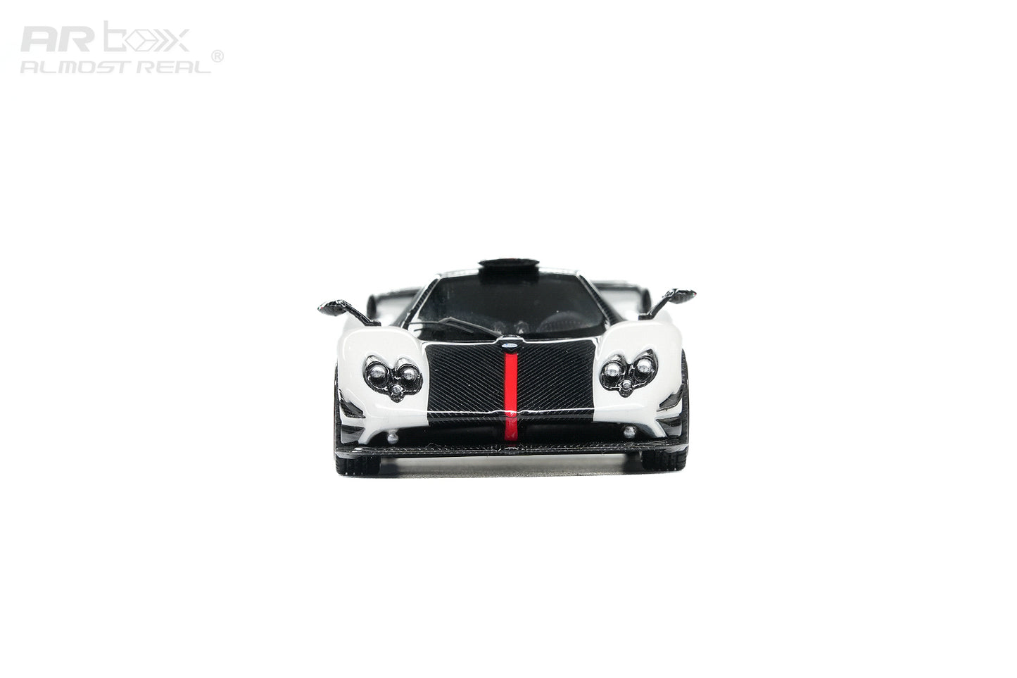 (Pre-Order) (650601001) AR Box - Pagani Zonda Cinque Coupe - 2009 "Bianco Benny"