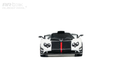 (Pre-Order) (650601001) AR Box - Pagani Zonda Cinque Coupe - 2009 "Bianco Benny"