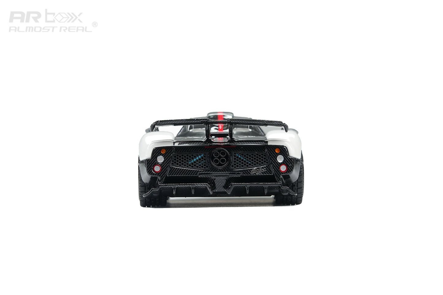 (Pre-Order) (650601001) AR Box - Pagani Zonda Cinque Coupe - 2009 "Bianco Benny"