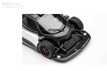 (Pre-Order) (650601001) AR Box - Pagani Zonda Cinque Coupe - 2009 "Bianco Benny"