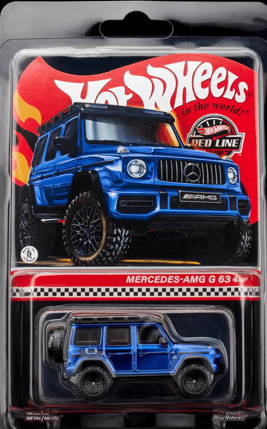 Hot Wheels - Mercedes-AMG G 63 4x4 (Red Line)