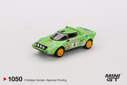 (Pre-Order) (MGT01050-BL) - Lancia Stratos HF4 1979 Spanish Rally Champion - (Blister version)