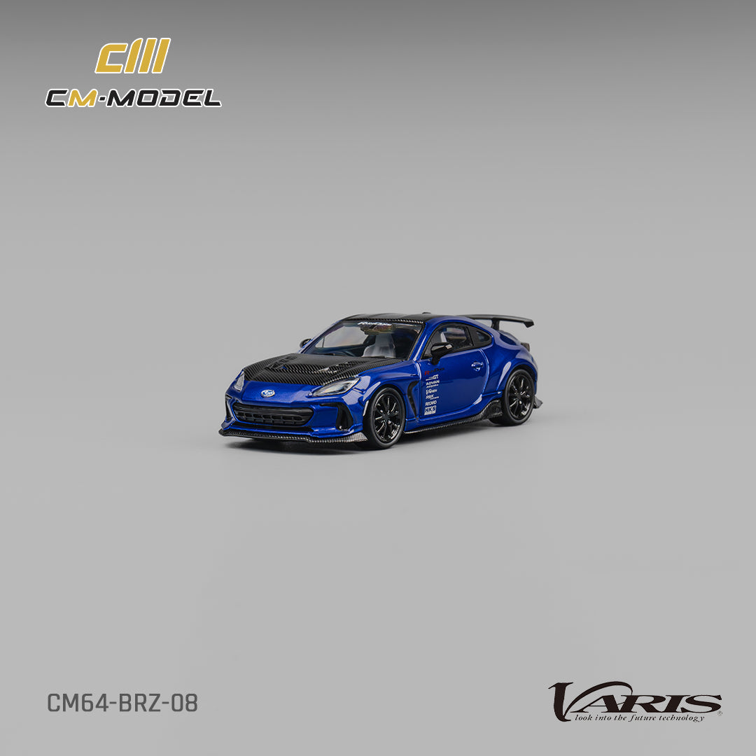 (Pre-Order) (CM64-BRZ-08) Subaru BRZ Varis Widebody - Blue
