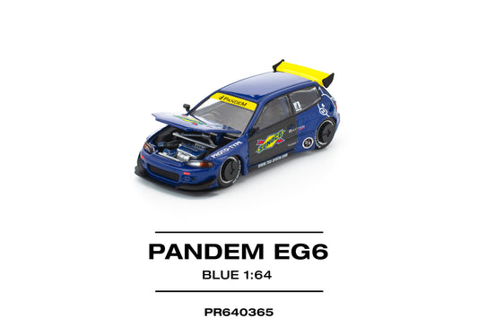 (Pre-Order) (PR640365) PANDEM CIVIC EG6 BLUE/BLACK