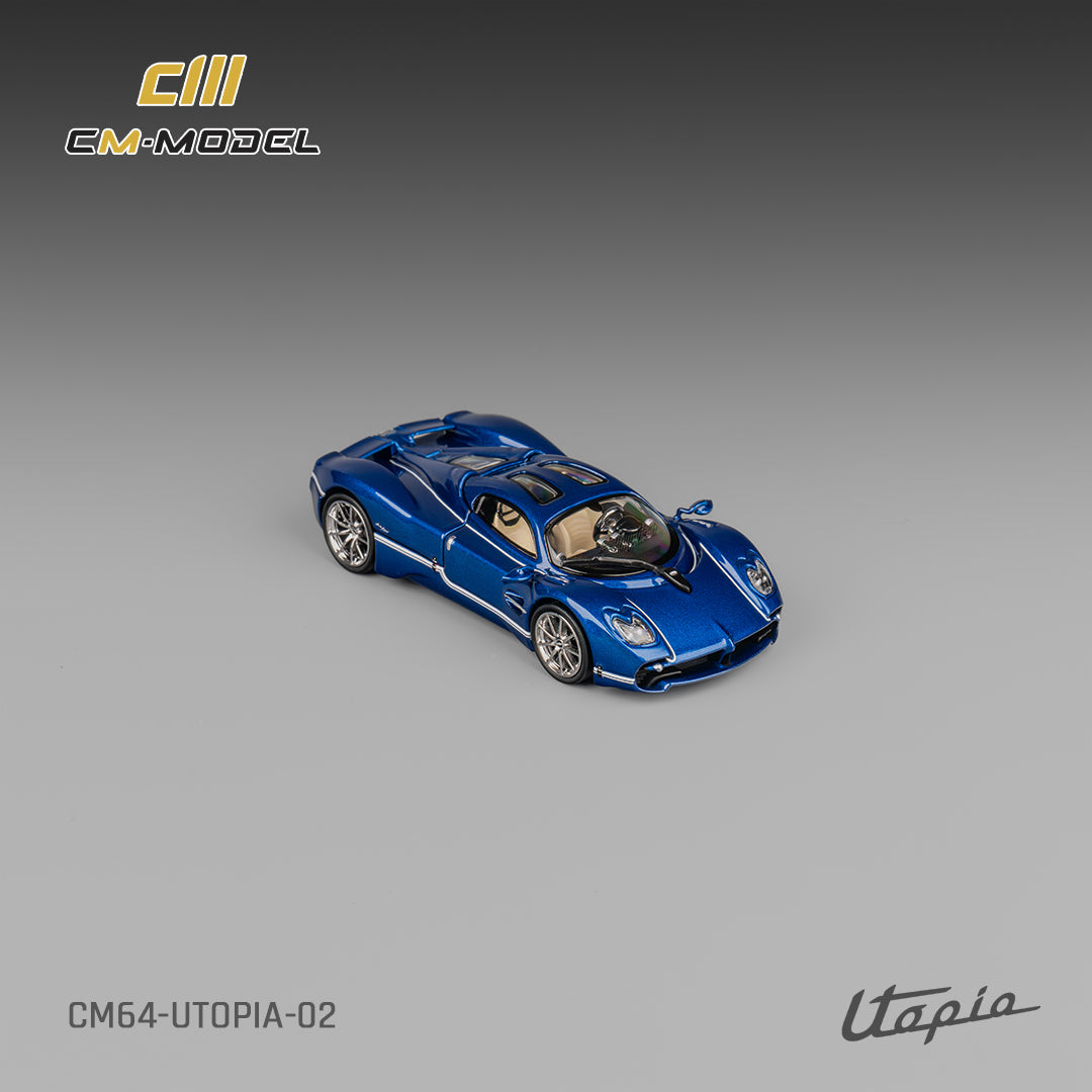 (CM64-Utopia-02) Pagani Utopia Metallic (Metallic Blue)