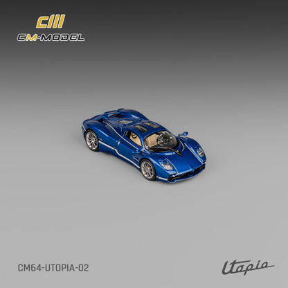 (CM64-Utopia-02) Pagani Utopia Metallic (Metallic Blue)