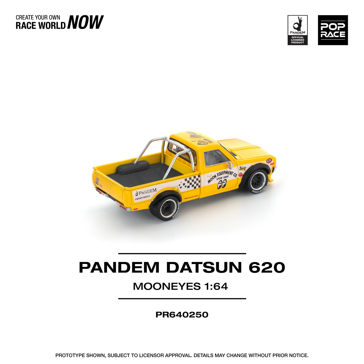 (Pre-Order) (PR640250) PANDEM DATSUN 620 - MOONEYES